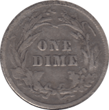 1900 SILVER DIME USA - SILVER WORLD COINS - Cambridgeshire Coins