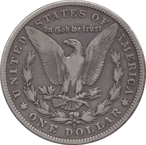 1900 SILVER MORGAN DOLLAR SAN FRANCISCO MINT - SILVER WORLD COINS - Cambridgeshire Coins