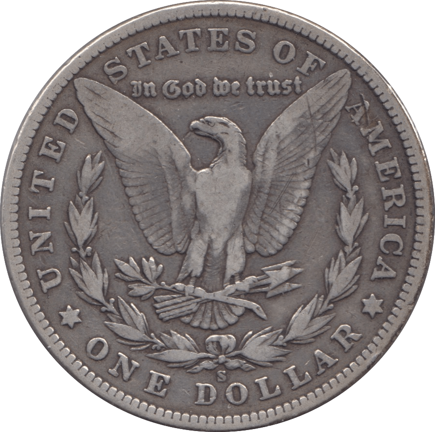 1900 SILVER MORGAN DOLLAR SAN FRANCISCO MINT - SILVER WORLD COINS - Cambridgeshire Coins