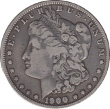 1900 SILVER MORGAN DOLLAR SAN FRANCISCO MINT - SILVER WORLD COINS - Cambridgeshire Coins