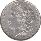1900 SILVER MORGAN DOLLAR USA 3 - WORLD SILVER COINS - Cambridgeshire Coins
