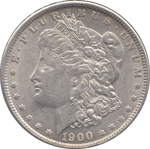 1900 SILVER MORGAN DOLLAR USA 4 - WORLD SILVER COINS - Cambridgeshire Coins