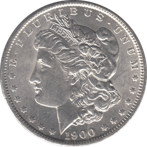 1900 SILVER MORGAN DOLLAR USA NEW ORLEANS MINT - SILVER WORLD COINS - Cambridgeshire Coins