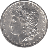 1900 SILVER MORGAN DOLLAR USA NEW ORLEANS MINT - SILVER WORLD COINS - Cambridgeshire Coins