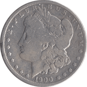 1900 SILVER MORGAN DOLLAR USA NEW ORLEANS MINT - SILVER WORLD COINS - Cambridgeshire Coins