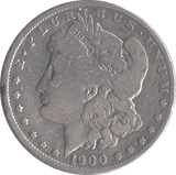 1900 SILVER MORGAN DOLLAR USA NEW ORLEANS MINT - SILVER WORLD COINS - Cambridgeshire Coins
