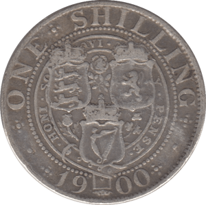 1900 SILVER ONE SHILLING ( GF ) - Shilling - Cambridgeshire Coins