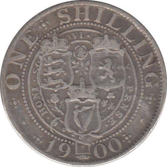1900 SILVER ONE SHILLING ( GF ) - Shilling - Cambridgeshire Coins