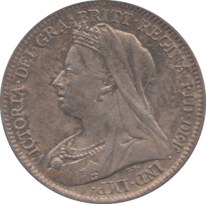 1900 SIXPENCE ( EF ) - Sixpence - Cambridgeshire Coins