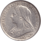 1900 SIXPENCE ( EF ) - Sixpence - Cambridgeshire Coins