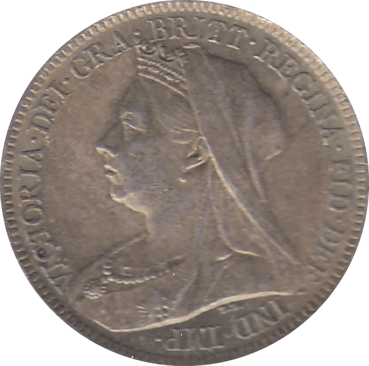 1900 SIXPENCE ( EF ) - Sixpence - Cambridgeshire Coins