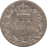 1900 SIXPENCE ( EF ) - Sixpence - Cambridgeshire Coins