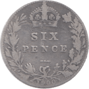 1900 SIXPENCE ( FINE ) 6 - Sixpence - Cambridgeshire Coins