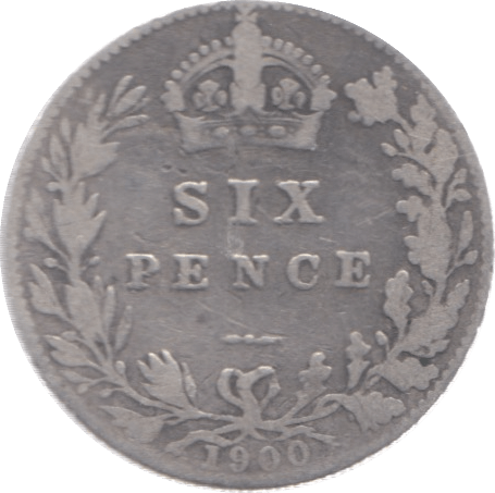 1900 SIXPENCE ( FINE ) 6 - Sixpence - Cambridgeshire Coins