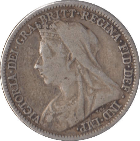 1900 SIXPENCE ( GF ) - Sixpence - Cambridgeshire Coins