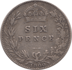 1900 SIXPENCE ( GF ) - Sixpence - Cambridgeshire Coins