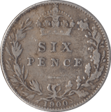 1900 SIXPENCE ( GF ) - Sixpence - Cambridgeshire Coins
