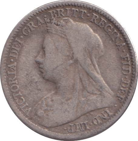 1900 SIXPENCE ( GF ) - Sixpence - Cambridgeshire Coins