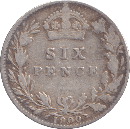 1900 SIXPENCE ( GF ) - Sixpence - Cambridgeshire Coins