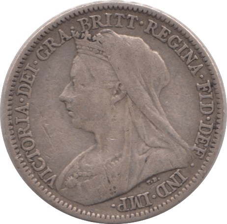 1900 SIXPENCE ( GF ) - Sixpence - Cambridgeshire Coins