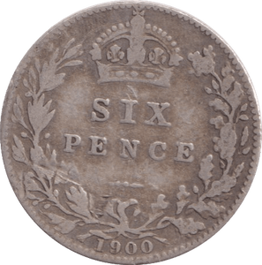 1900 SIXPENCE ( GF ) - Sixpence - Cambridgeshire Coins