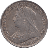 1900 SIXPENCE ( GVF ) 9 - Sixpence - Cambridgeshire Coins