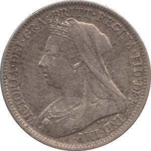 1900 SIXPENCE ( GVF ) - SIXPENCE - Cambridgeshire Coins