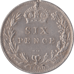 1900 SIXPENCE ( ) - Sixpence - Cambridgeshire Coins