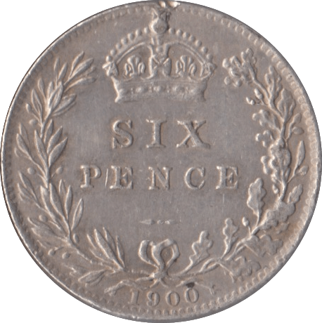 1900 SIXPENCE ( ) - Sixpence - Cambridgeshire Coins