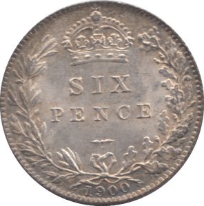 1900 SIXPENCE ( UNC ) 8 - SIXPENCE - Cambridgeshire Coins