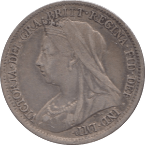 1900 SIXPENCE ( VF ) 8 - SIXPENCE - Cambridgeshire Coins