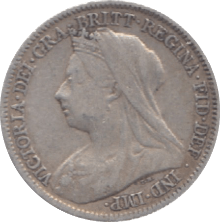 1900 SIXPENCE ( VF ) 9 - Sixpence - Cambridgeshire Coins