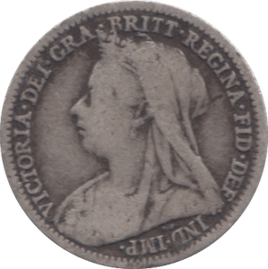 1900 THREEPENCE ( FINE ) 3 - Threepence - Cambridgeshire Coins