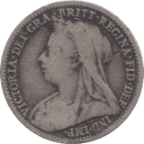 1900 THREEPENCE ( FINE ) 3 - Threepence - Cambridgeshire Coins