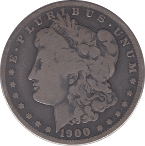 1900 USA SILVER MORGAN DOLLAR NEW ORLEANS MINT - WORLD COINS - Cambridgeshire Coins