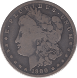 1900 USA SILVER MORGAN DOLLAR NEW ORLEANS MINT - WORLD COINS - Cambridgeshire Coins