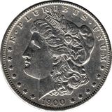 1900 USA SILVER MORGAN DOLLAR PHILADELPHIA MINT - SILVER WORLD COINS - Cambridgeshire Coins