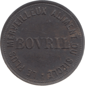 1900S FARRINGDONS LONDON PARIS BOVRIL TOKEN - Token - Cambridgeshire Coins