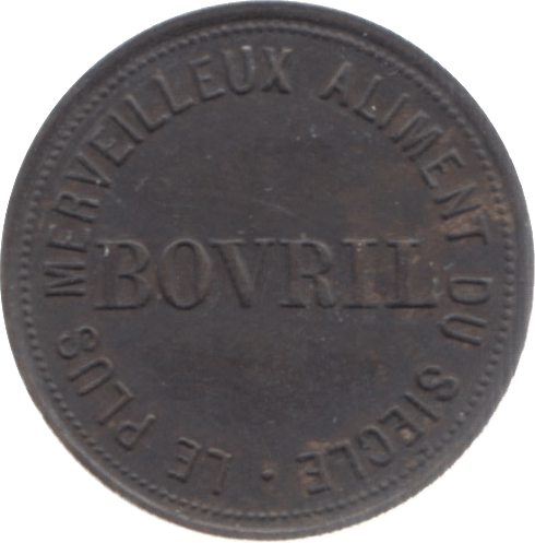 1900S FARRINGDONS LONDON PARIS BOVRIL TOKEN - Token - Cambridgeshire Coins