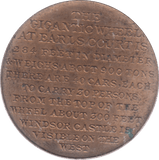 1901 EARLS COURT GIGANTIC WHEEL - Token - Cambridgeshire Coins