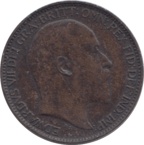 1901 FARTHING ( AUNC ) 23 - Farthing - Cambridgeshire Coins