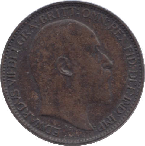 1901 FARTHING ( AUNC ) 23 - Farthing - Cambridgeshire Coins