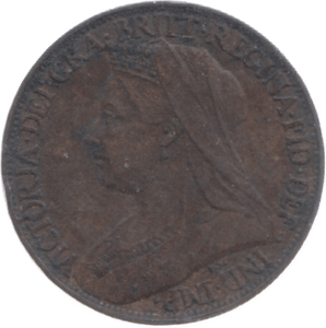 1901 FARTHING ( EF ) 18 - Farthing - Cambridgeshire Coins