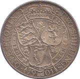 1901 FLORIN ( AUNC ) 3 - Florin - Cambridgeshire Coins