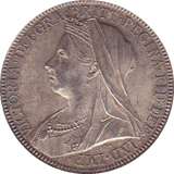 1901 FLORIN ( AUNC ) - Florin - Cambridgeshire Coins