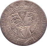 1901 FLORIN ( AUNC ) - Florin - Cambridgeshire Coins