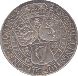 1901 FLORIN ( EF ) 2 - Florin - Cambridgeshire Coins