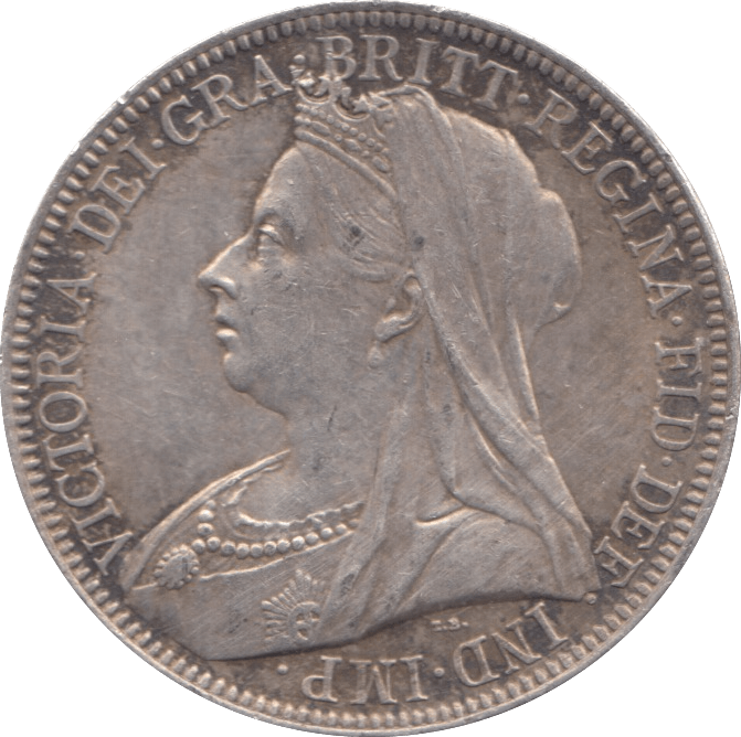 1901 FLORIN ( EF ) 2 - Florin - Cambridgeshire Coins