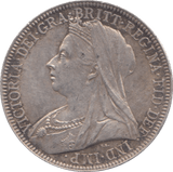 1901 FLORIN ( EF ) 2 - Florin - Cambridgeshire Coins