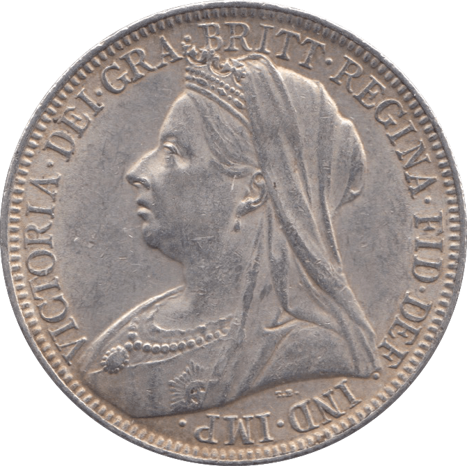 1901 FLORIN ( EF ) 3 - Florin - Cambridgeshire Coins